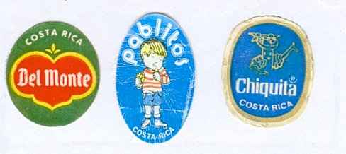 tiquettes Costa Rica
