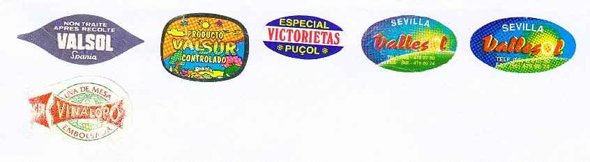 etiquettes V