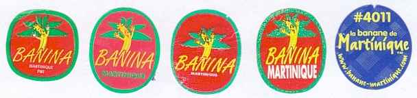 tiquettes Martinique